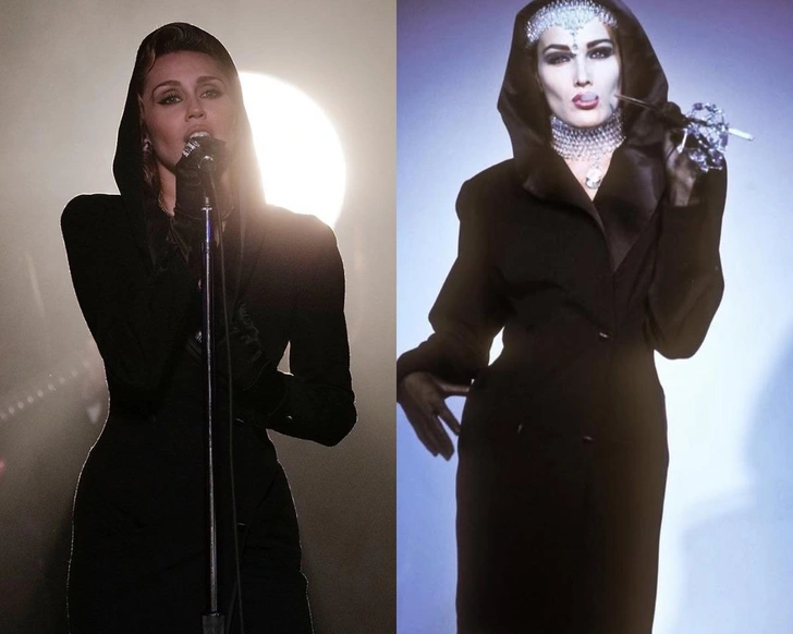 Что-то прекрасное: 10 архивных сокровищ Mugler в новом альбоме Майли Сайрус