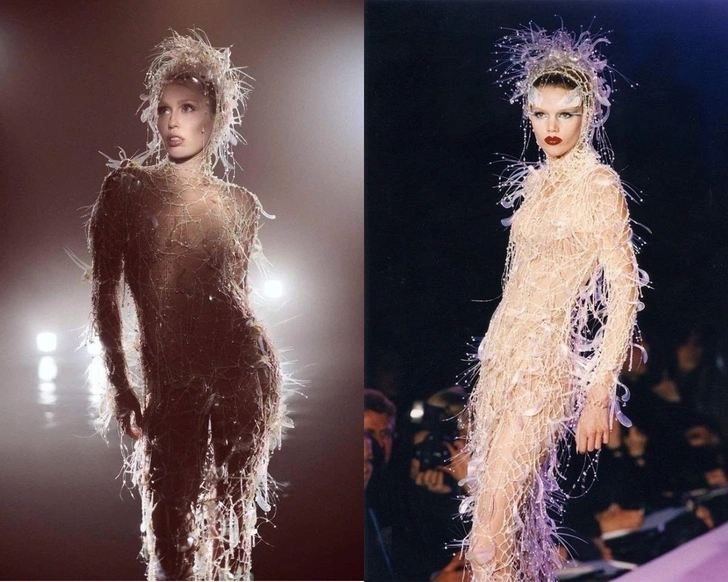 Что-то прекрасное: 10 архивных сокровищ Mugler в новом альбоме Майли Сайрус