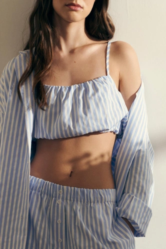 Где купить milkmaid top — любимый топ Хейли Бибер и тренд лета 2025