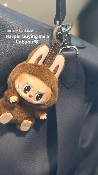 Дуа Липа цепляет на Kelly, Лиса собирает коллекцию: как селебрити носят Labubu