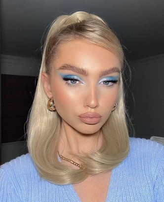 Baby blue: самый эффектный макияж лета, который не прощает ошибок