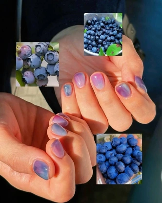 Fruit peel nails — маникюр из Кореи, который подойдет всем