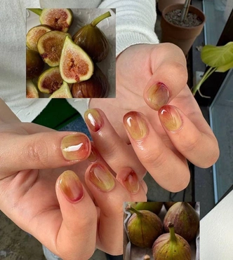 Fruit peel nails — маникюр из Кореи, который подойдет всем