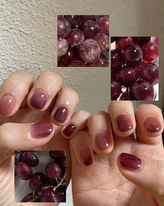 Fruit peel nails — маникюр из Кореи, который подойдет всем