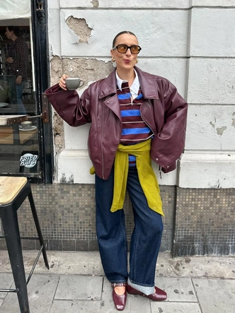 Бордо + оливковый: самый красивый дуэт ноября, который выглядит дорого