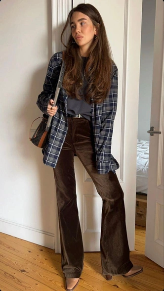 Эти велюровые брюки заменят вам джинсы на зиму: где купить и как правильно стилизовать