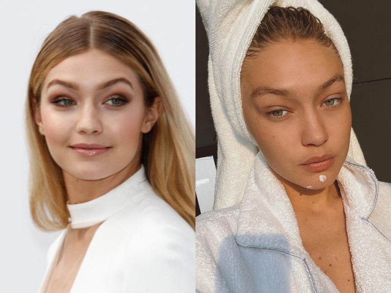 Как выглядят топ-модели без макияжа: секреты красоты моделей, макияж Ирины Шейк, как красится Наталья Водянова, Белла Хадид без макияжа, фото моделей без макияжа