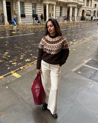 Самый модный свитер сезона — скандинавский: где купить и как стилизовать