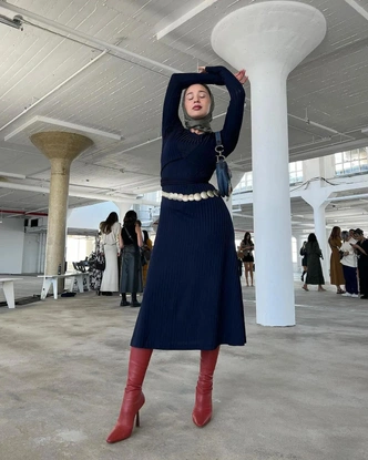 10 трикотажных платьев, которые заменят весь зимний гардероб