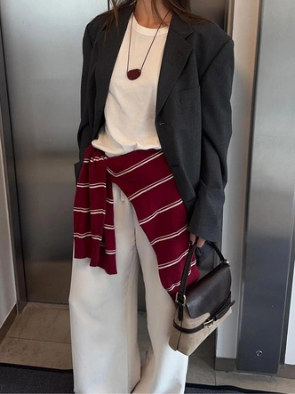 Белые брюки — главный антистресс гардероба этой зимы