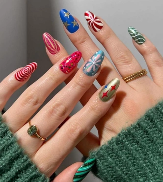 Дофаминовый маникюр&nbsp;&mdash; эти ногти поднимут настроение даже в самый серый зимний день