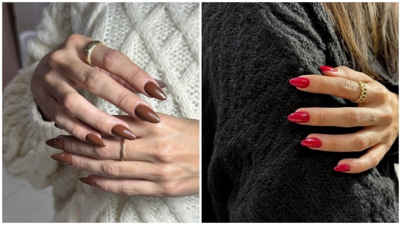 Идеи зимнего маникюра: 10 вариантов, которые выглядят спокойно и стильно