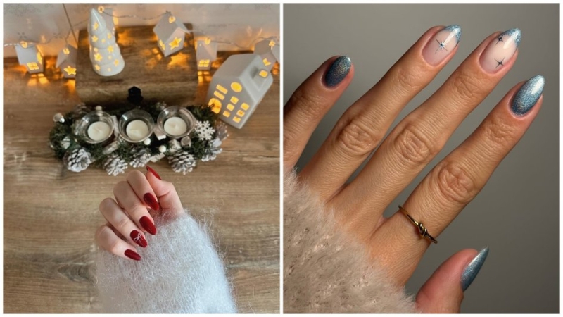 Идеи зимнего маникюра: 10 вариантов, которые выглядят спокойно и стильно