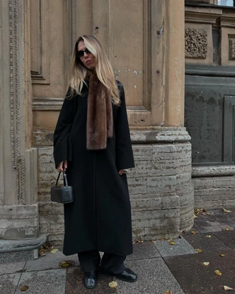 Меховые горжетки: как стилизовать самый модный аксессуар сезона