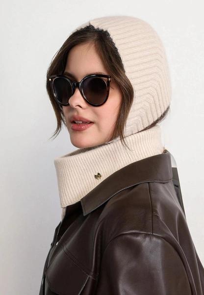 Шерстяная косынка — лучшая альтернатива шапкам (без вреда для прически)