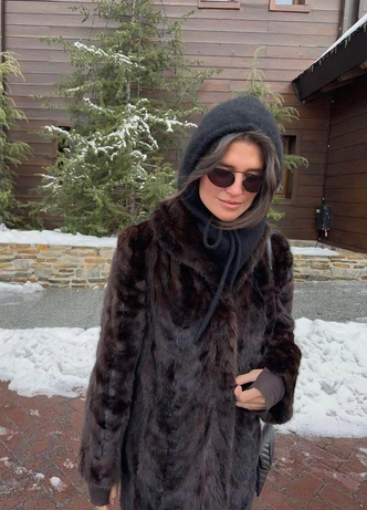 Шерстяная косынка — лучшая альтернатива шапкам (без вреда для прически)