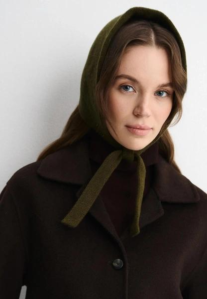 Шерстяная косынка — лучшая альтернатива шапкам (без вреда для прически)