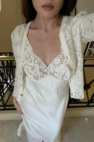 Тренд на будуарное кружево&nbsp;&mdash; как мы будем носить его в 2026 году