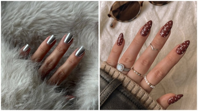 Идеи зимнего маникюра: 10 вариантов дизайнов, которые подойдут на каждый день