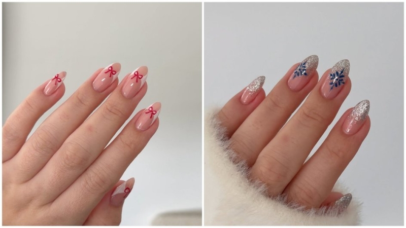 Идеи зимнего маникюра: 10 вариантов дизайнов, которые подойдут на каждый день