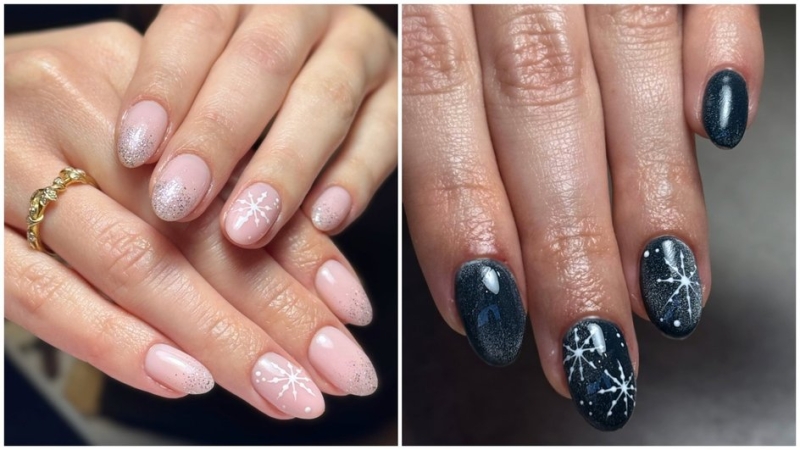 Идеи зимнего маникюра: 10 вариантов дизайнов, которые подойдут на каждый день