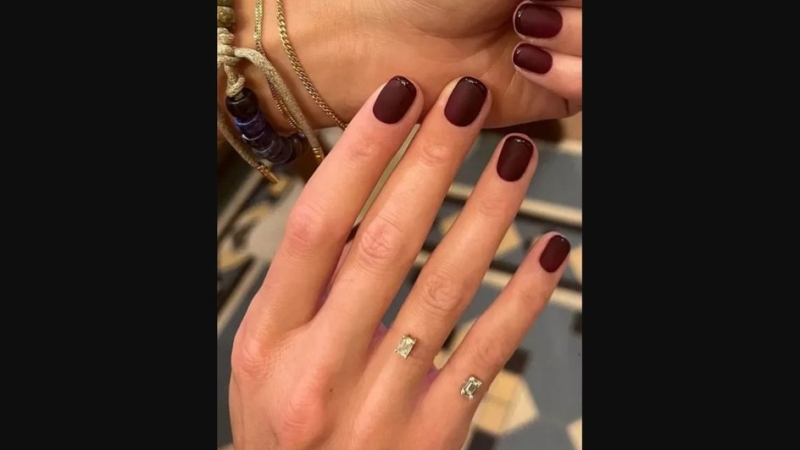 Шоколадный маникюр 2026: N модных идей дизайна с фото коротких и длинных ногтей квадратной или миндальной формы