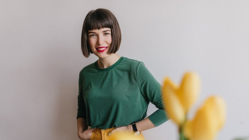 Стрижка паж: фото, как выглядит на коротких и средних волосах с челкой