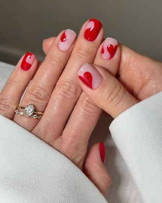 Романтичный маникюр для встречи 14 февраля&nbsp;&mdash; 7 дизайнов, которые притянут любовь