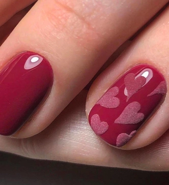Романтичный маникюр для встречи 14 февраля&nbsp;&mdash; 7 дизайнов, которые притянут любовь