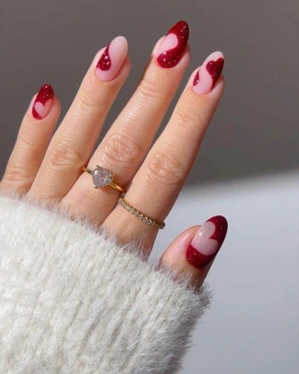 Романтичный маникюр для встречи 14 февраля&nbsp;&mdash; 7 дизайнов, которые притянут любовь