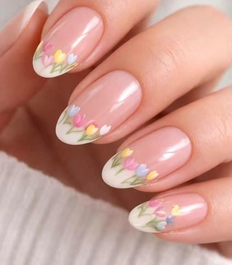 Французский маникюр для самых нежных натур&nbsp;&mdash; главный дизайн апреля-2026