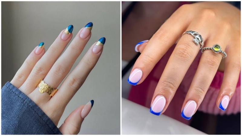 Темный, кобальт или индиго: 10 оттенков маникюра, которые смотрятся дорого