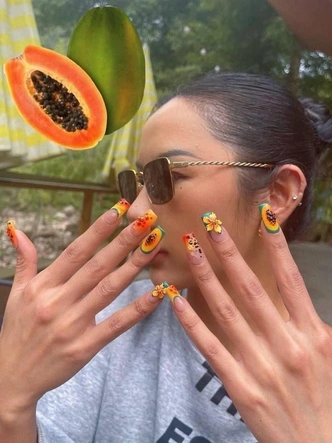 Fruit nails&nbsp;&mdash; летняя классика отпускного маникюра