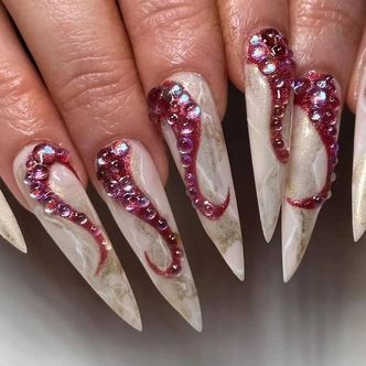Seafood Buffet Nails&nbsp;&mdash; самый креативный маникюр июля